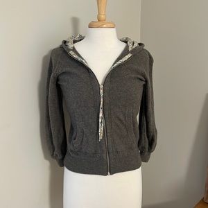100% Cashmere Marc by Marc Jacobs Zip Up Sweater Hoodie Medium